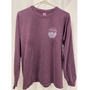 VSCO Estes Park Colorado Large Purple Long Sleeve